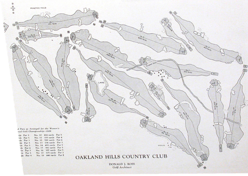 Golf Course Histories: Oakland Hills South Golf Course Histories: Oakland Hills South